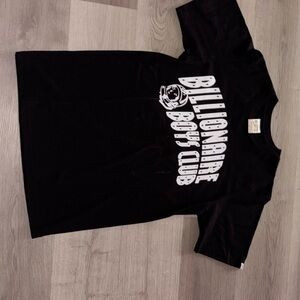 Billionaire Boys Club Black Tee with White Logo